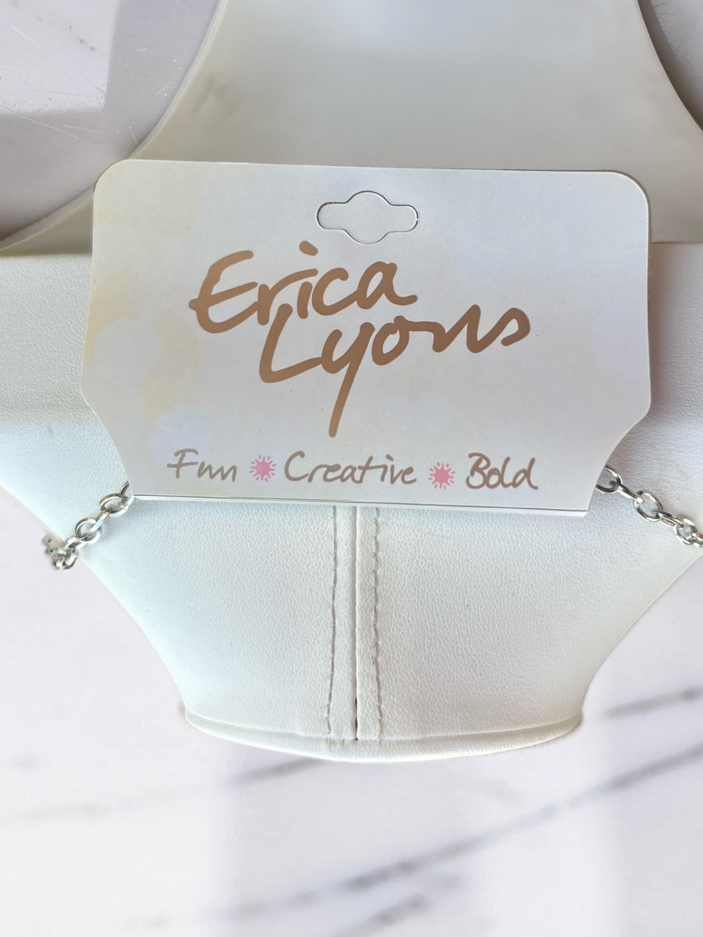 Erica Lyons Yellow Bead Teardrop Pendant Necklace - Picture 4 of 4